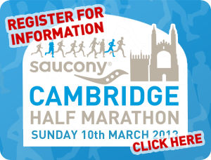 Cambridge Half Marathon 2013 - Register for information
